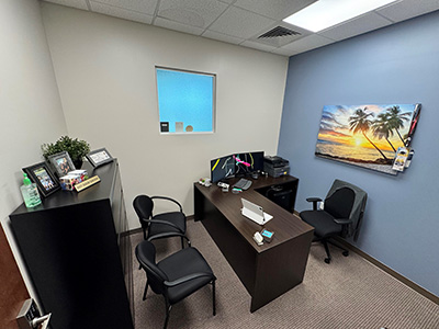 A look at the conference table at Peterson Accounting CPA PA Cooper City Florida
